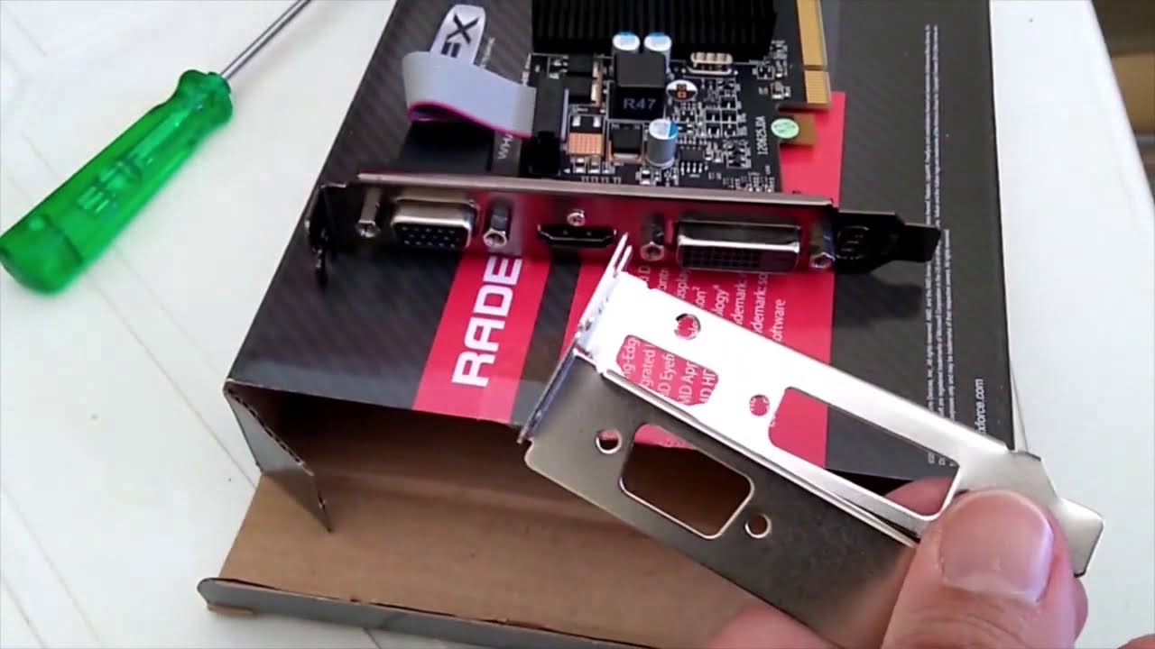 Placa de vídeo, computador HP