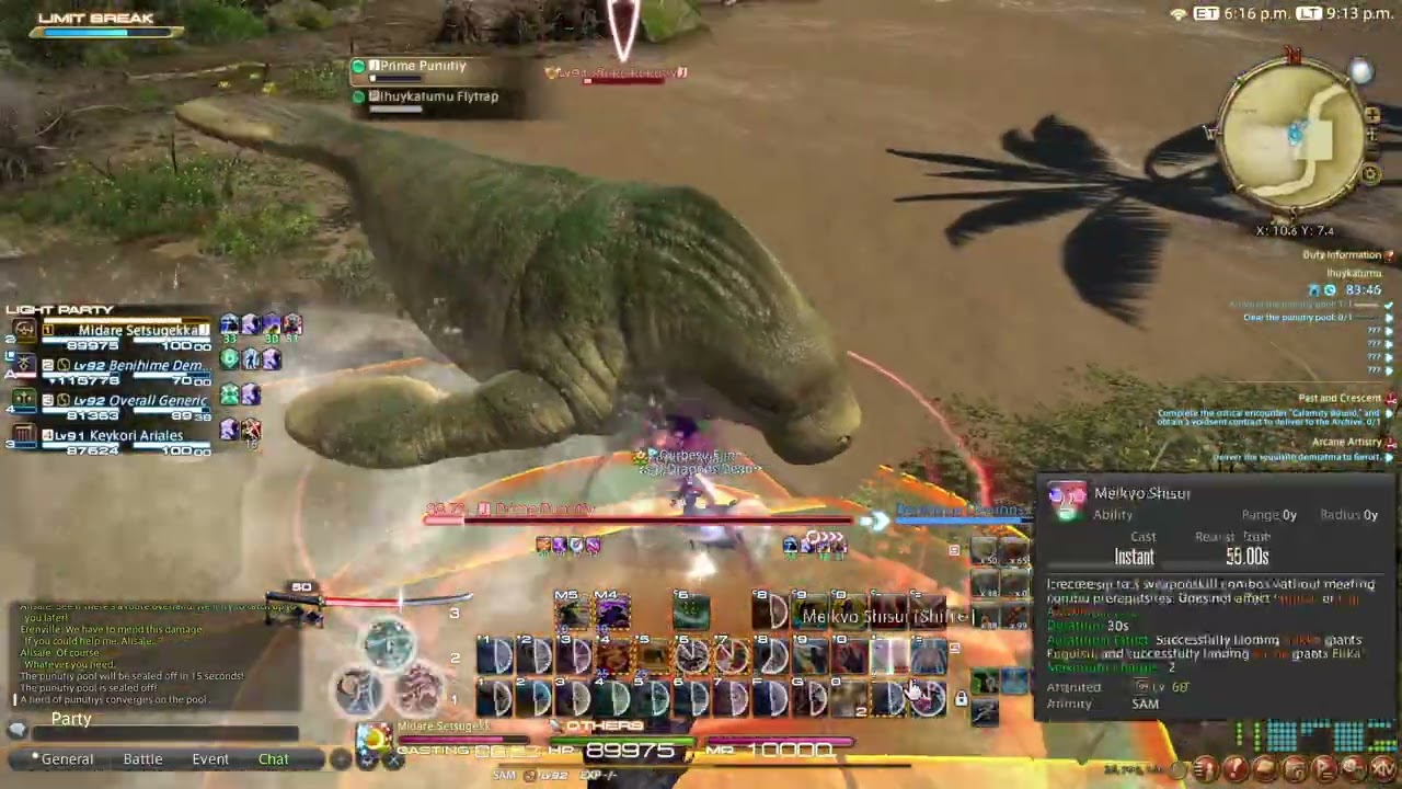 FFXIV Ihuykatumu Synced in 18:37
