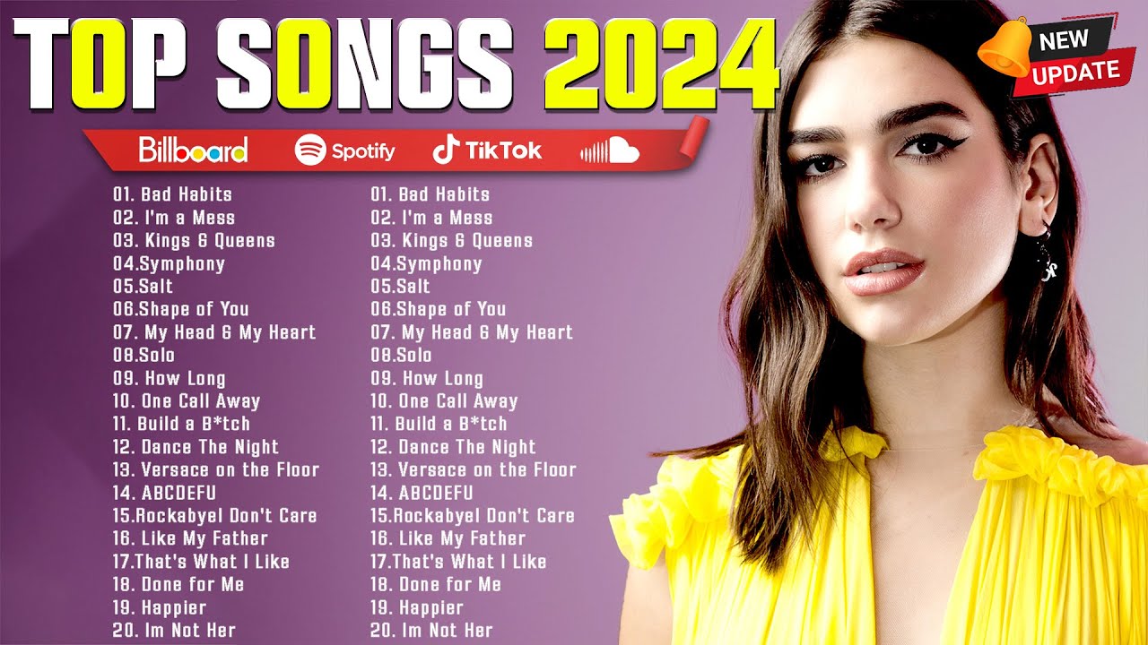 Top Songs 2024💎The Best Pop Songs in English💎Best Songs 2024📀Top 100 This Week