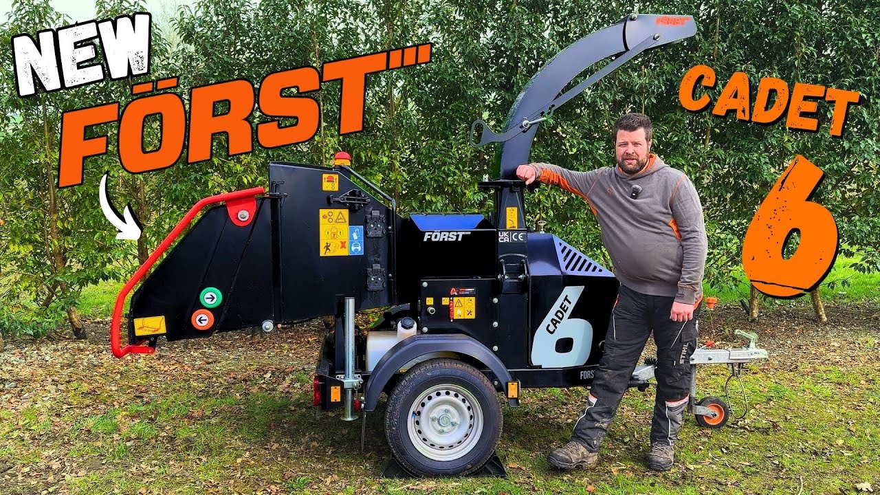 This New FORST Wood Chipper Will Change Everything in 2025!