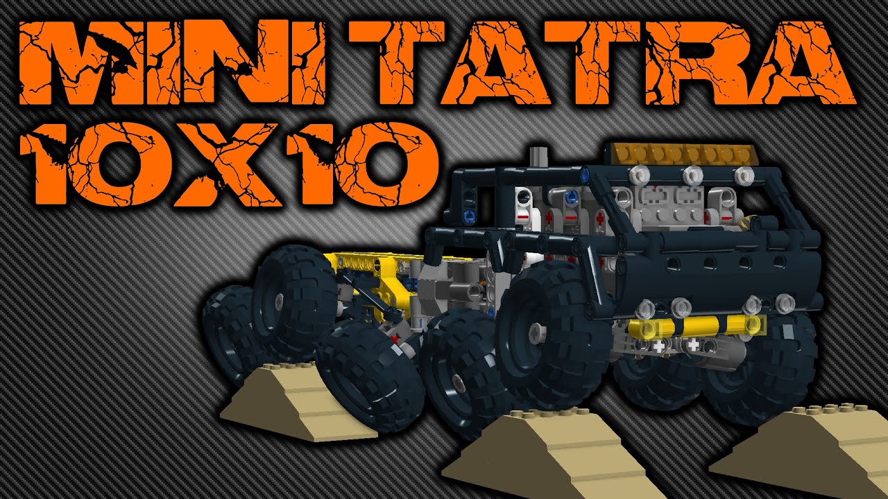 Lego technic Mini tatra 10x10