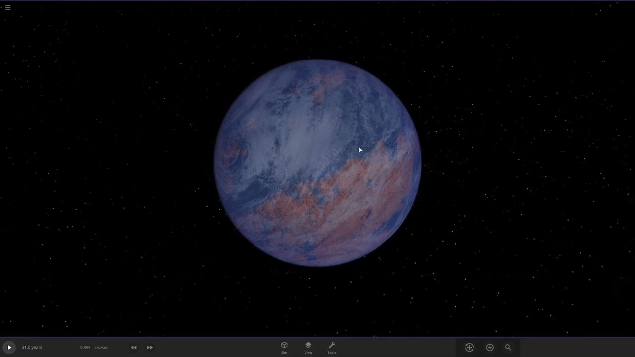 Universe Sandbox: The Luop System Part 1: Nomis and his moons.