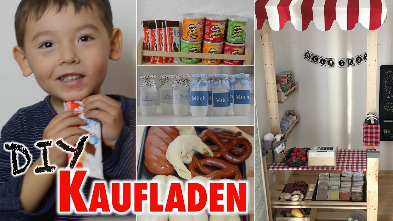 DIY Kaufmannsladen und Zubehör | Bester Ikea Hack  🙌🏻 | Upcycling | mamiblock