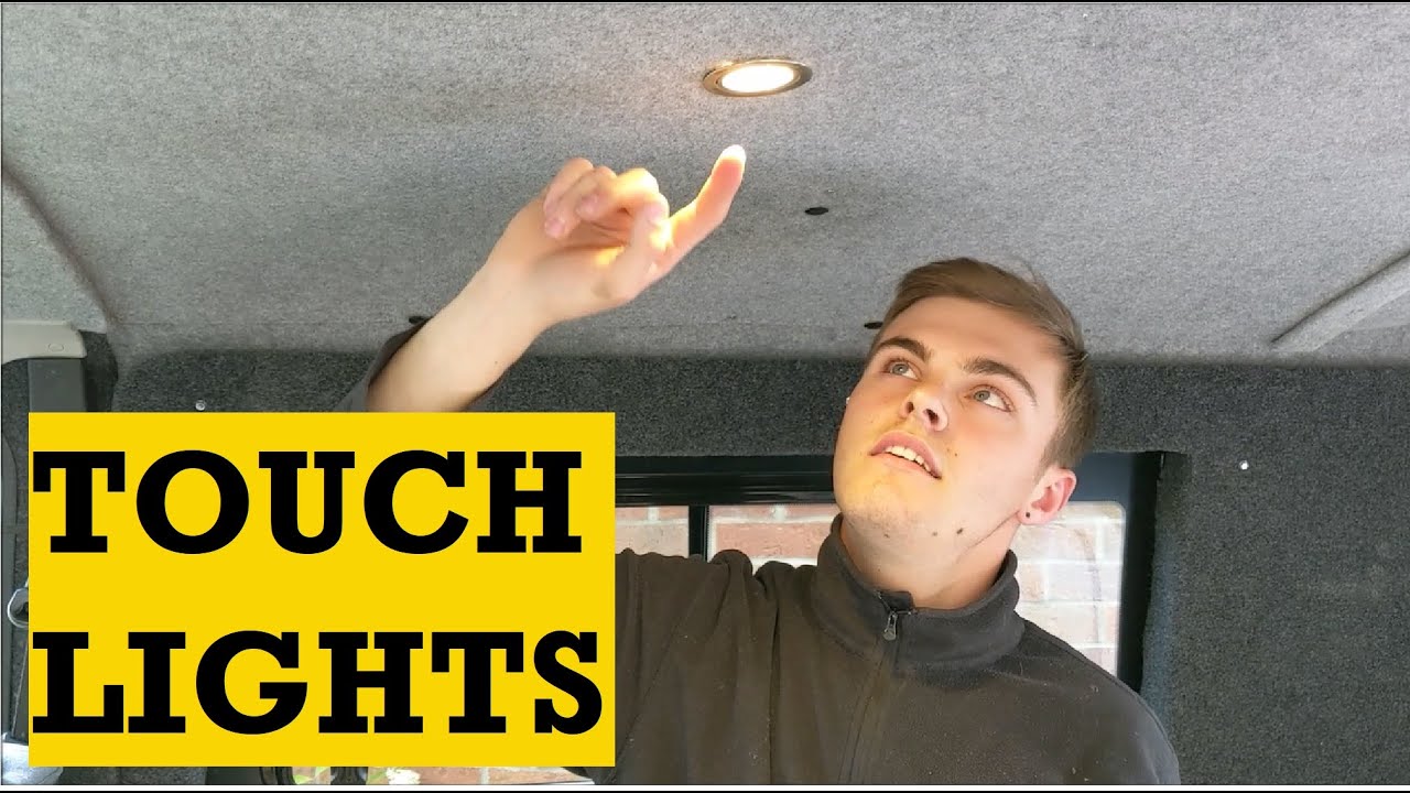 12V LED TOUCH SPOT LIGHTS INSTALL - T4 CAMPERVAN