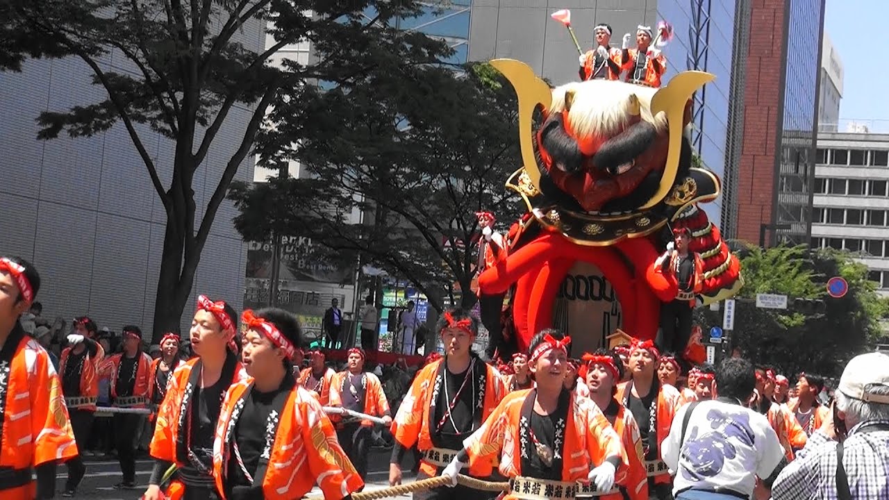 ユネスコ無形文化遺産 登録記念イベント「九州の５つの祭り」特別巡行 （2017年5月）