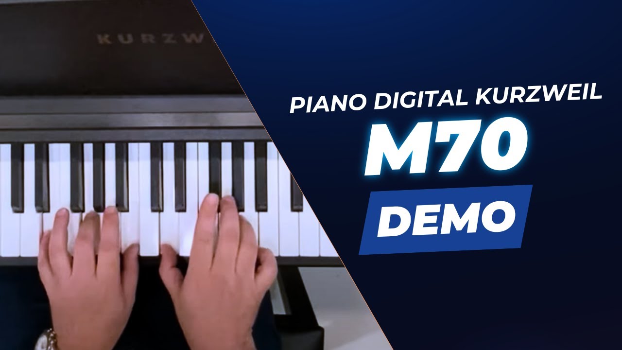 Piano Digital KURZWEIL M70 - Demo