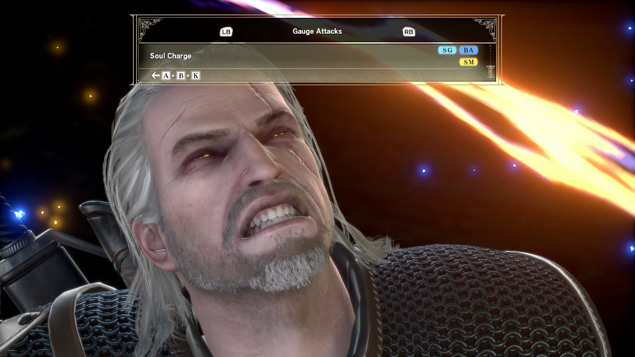 Soulcalibur VI - Geralt Move List & Combos (Season 2 Final)