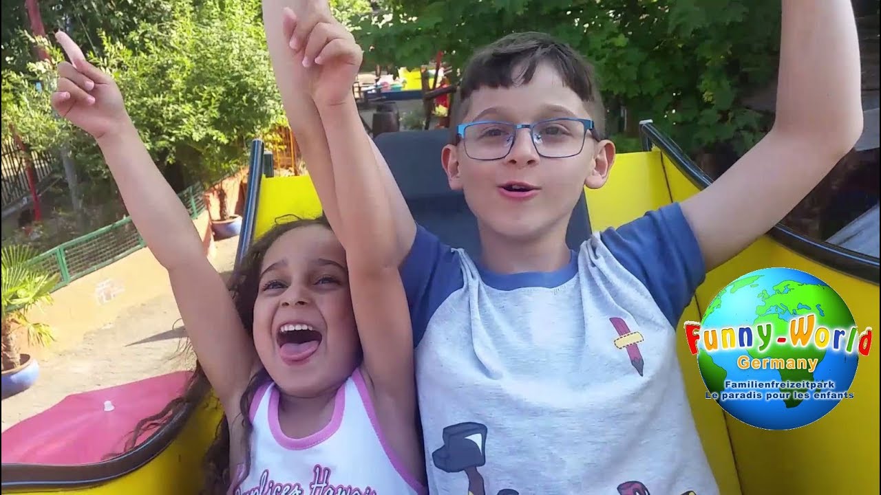 Funny World - Parc d'attraction en Allemagne en libre service - fun indoor & outdoor -Anas et Mayar