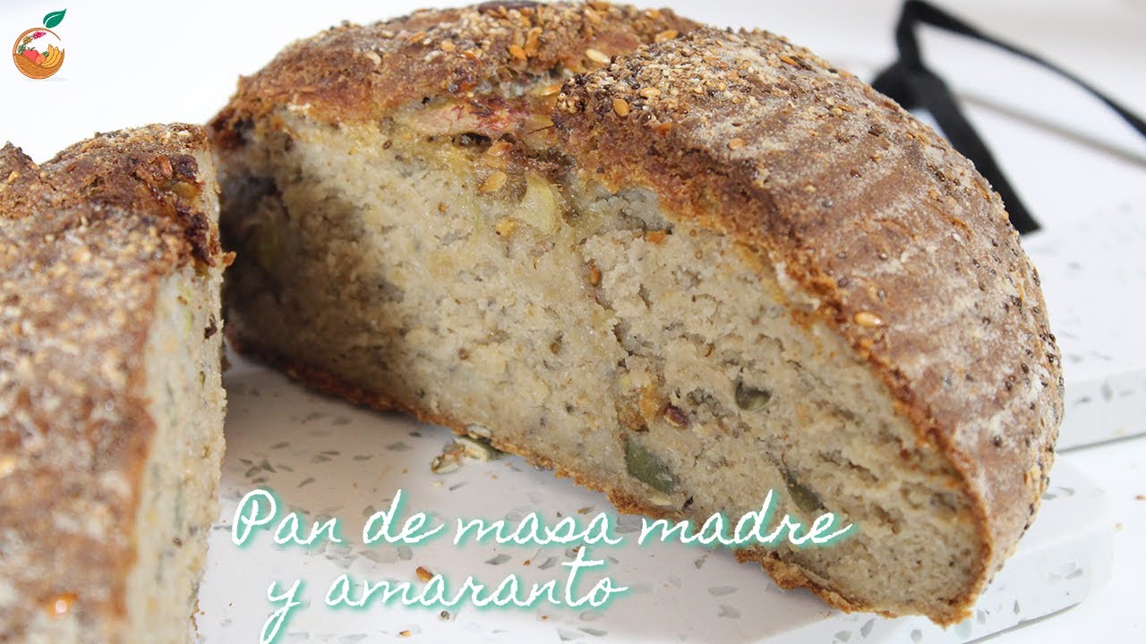 Pan de Amaranto y Masa Madre || Sin gluten ni lactosa 💚