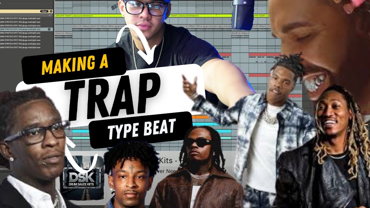 How To Make a Dark Trap Type Beat in Ableton | Daily Beats 