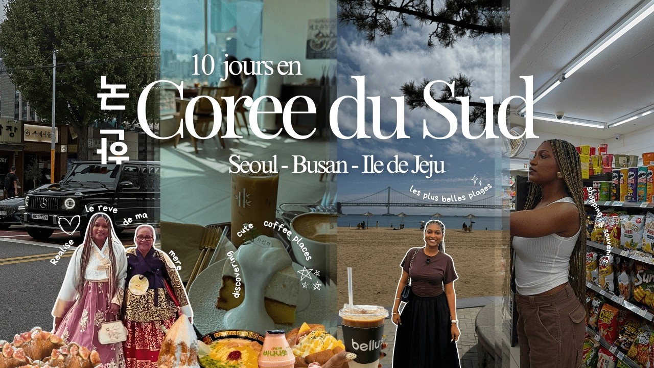 🇰🇷 10 jours en Corée du Sud avec ma mère 💕 | Busan, Jeju & Séoul 🍜