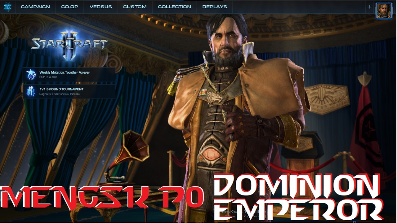 [EN/FIL] Dominion Emperor Mengsk P0