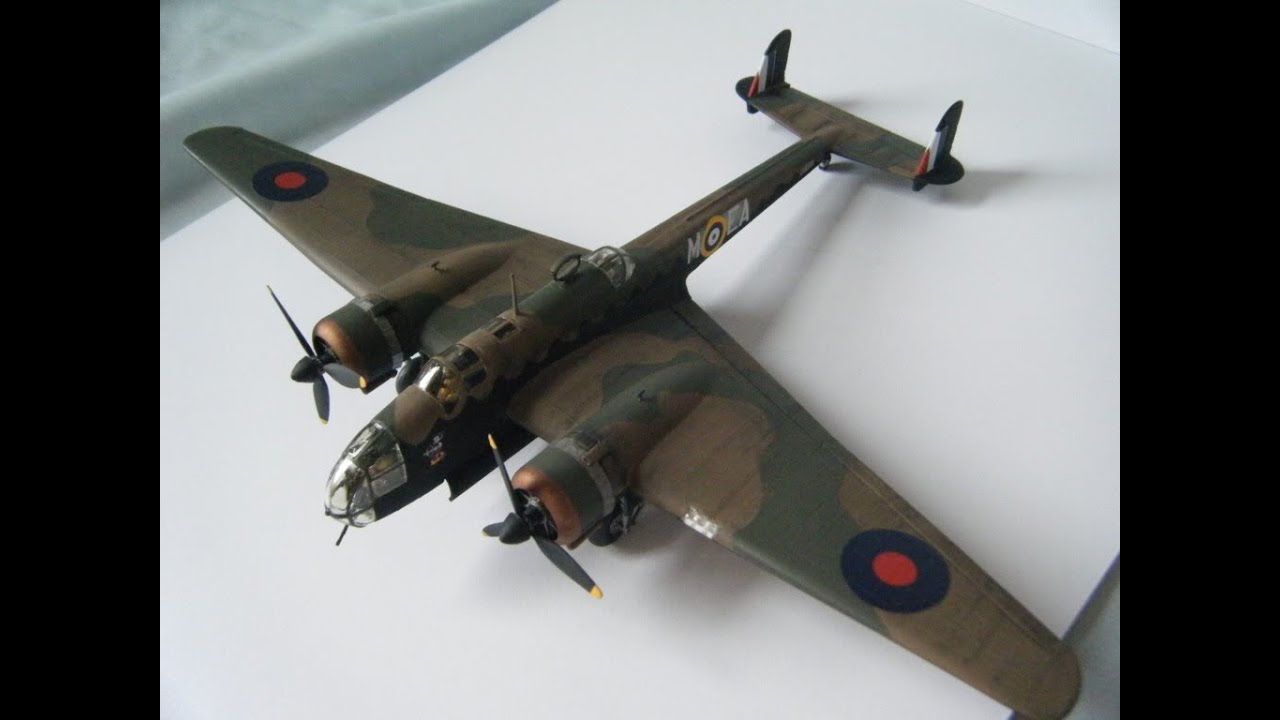 Airfix 1/72 Handley Page Hampden Photo build Guide