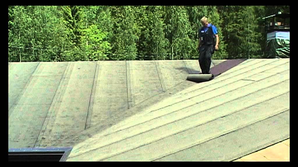 Installation of roofing shingles - Katepal Oy