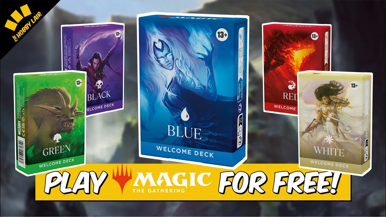 FREE Magic The Gathering 2024 Welcome Deck! Everyone Gets One!!