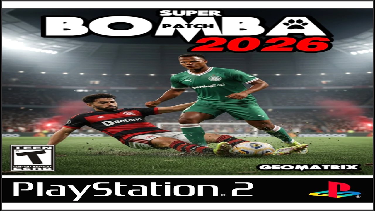 SUPER BOMBA PATCH GEOMATRIX FEVEREIRO 2026- PS2 (Download Grátis)
