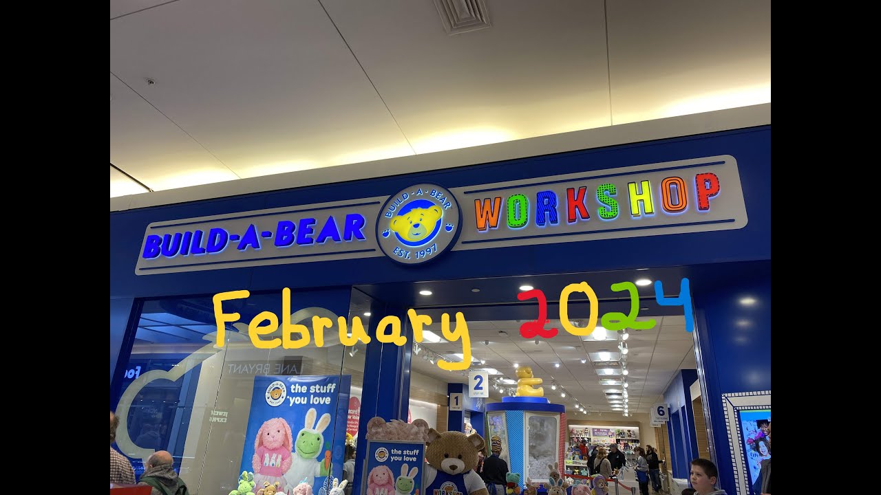 BUILD-A-BEAR WORKSHOP🌷FEBRUARY 2024 SHOP WITH ME🐤WHAT'S NEW FOR SPRING 2024🐇