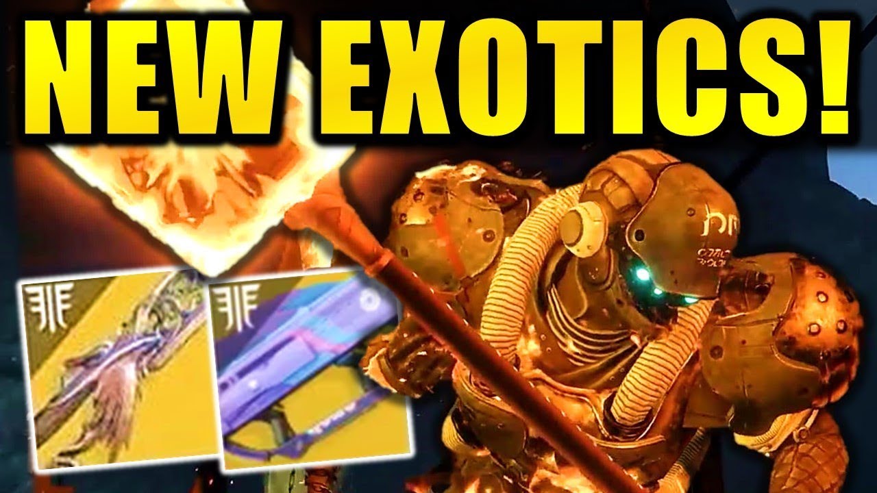 Destiny 2: NEW FORSAKEN DLC EXOTICS! - Void Sword! - Thorn Returning?