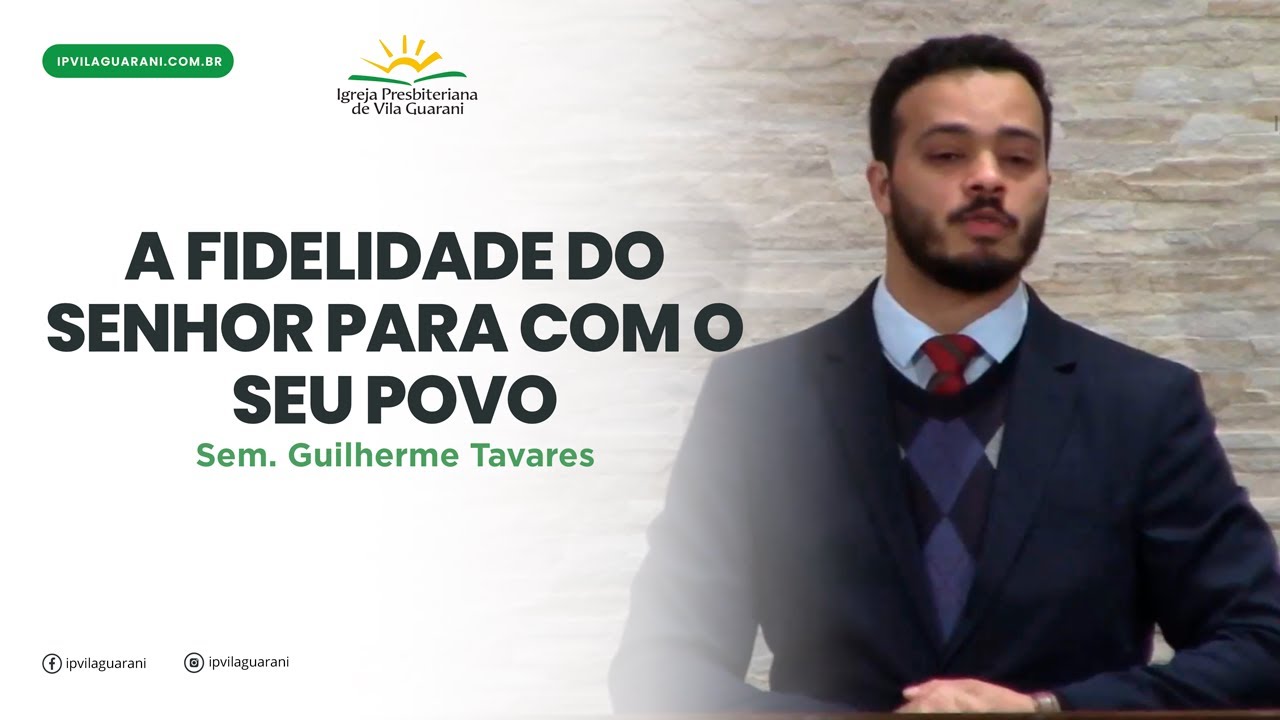 A fidelidade do Senhor para com o seu povo - Números 24:1-14 | Sem Guilherme Tavares