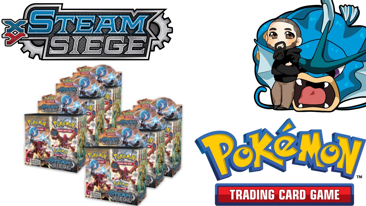 6x Steam Siege Booster boxes (case) unboxing - Pokemon TCG