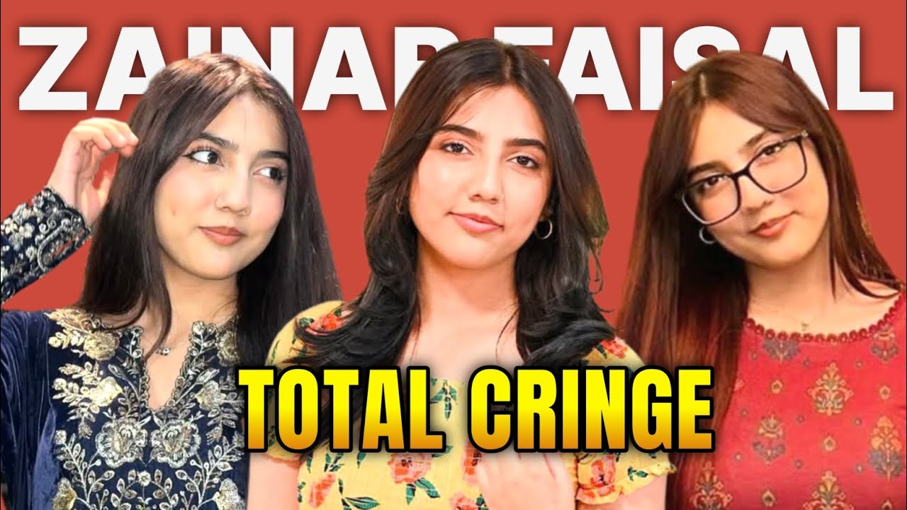 Roasted : Zainab Faisal Most Cringe Girl of Pakistan 🔥