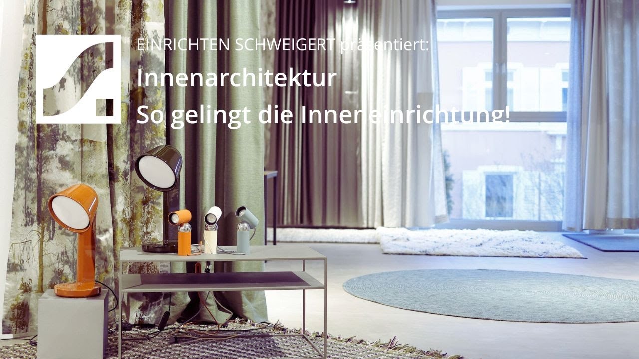 Innenarchitektur - so gelingt die Inneneinrichtung!