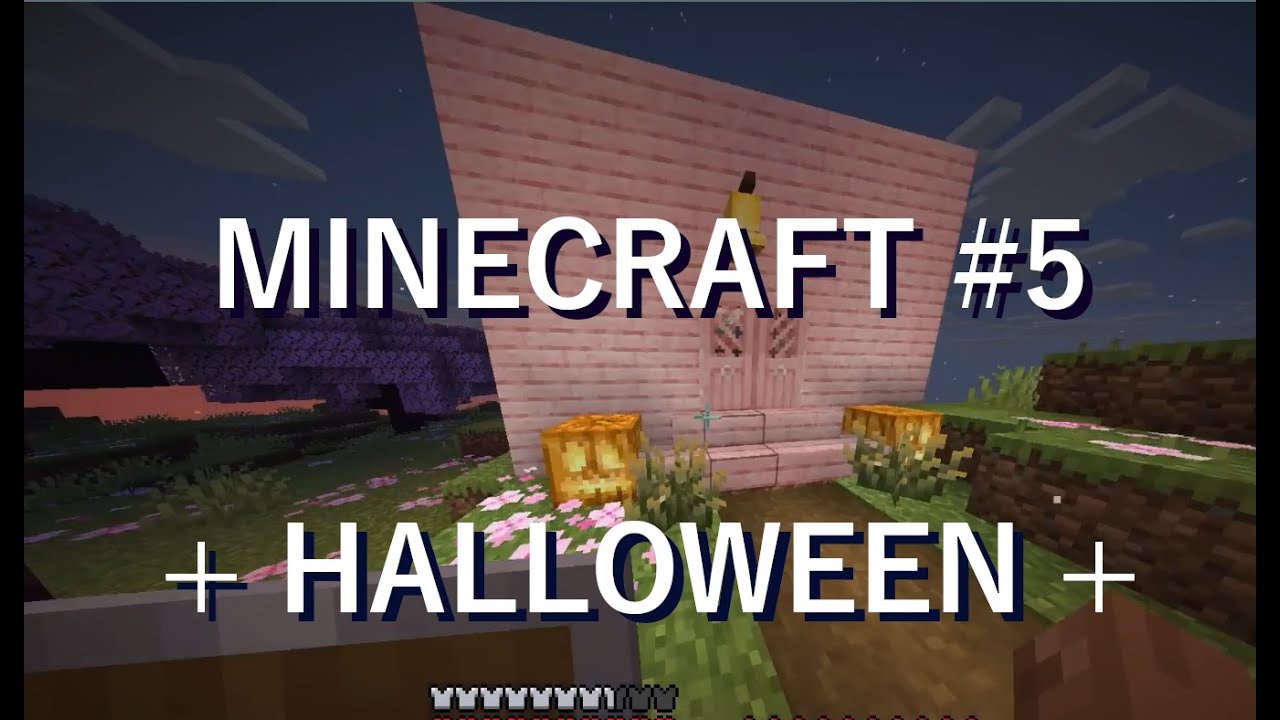 Minecraft #5 - Halloweenin fiilistelyä