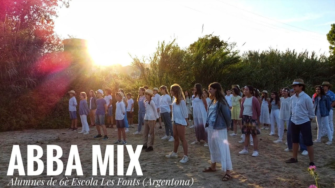 ABBA MIX Alumnes de 6è | Escola Les Fonts (Argentona)