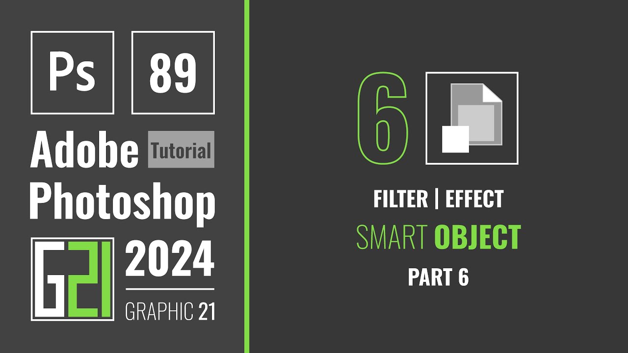 آموزش فتوشاپ فیلتر در اسمارت آبجکت قسمت ۶ درس ۸۹ | Filter in Smart Object Photoshop Part 6 Lesson 89