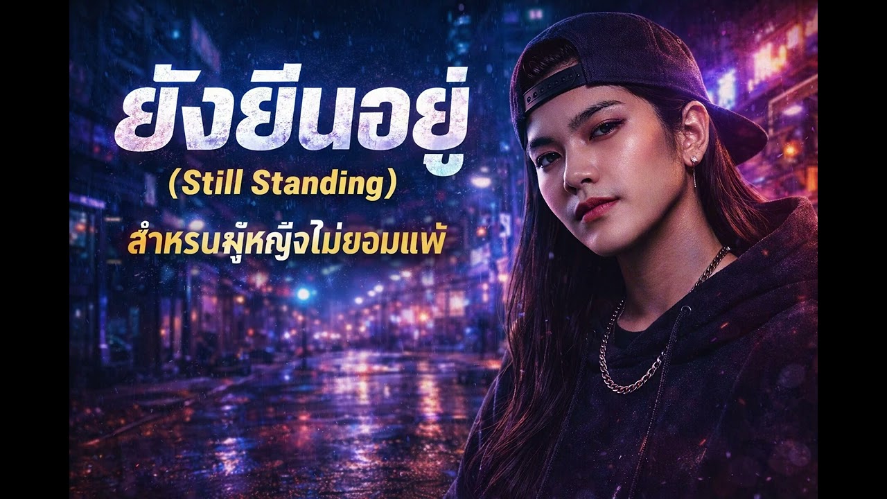 ยังยืนอยู่ (Still Standing) | Thai Female Rap | เพลงให้กำลังใจผู้หญิงไม่ยอมแพ้
