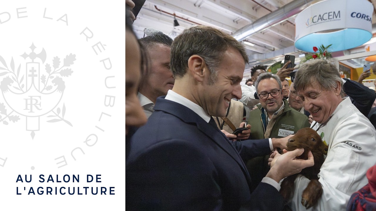 Au Salon de l'agriculture.