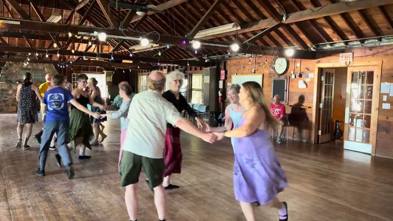 MDH Fall Camp Zesty Contras Class with Darlene Underwood 9-28-2025 Brad Battey, Michael Bean  &