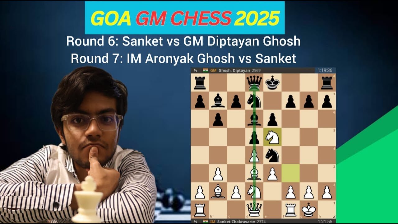 TWO BENGAL TIGERS IN ONE DAY!!! || Goa GM 2025 || Rounds 6 & 7