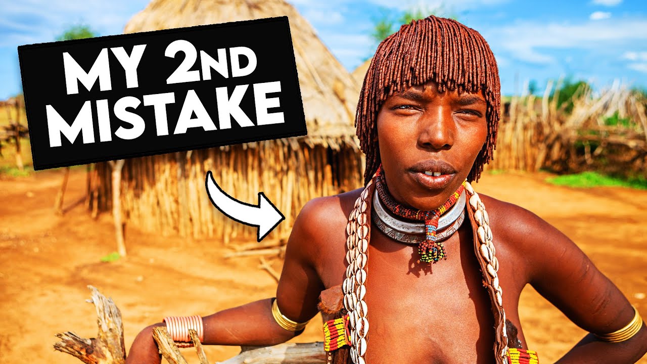 Embarrassing Myself with the HAMER TRIBE of Ethiopia