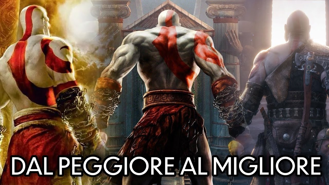 Tutti i God of War dal peggiore al migliore