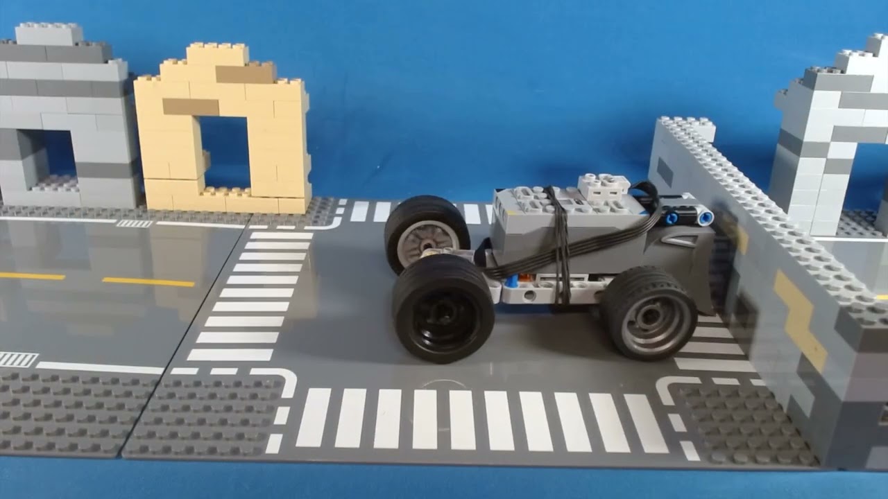 You Won't Believe What Stops This LEGO Car
