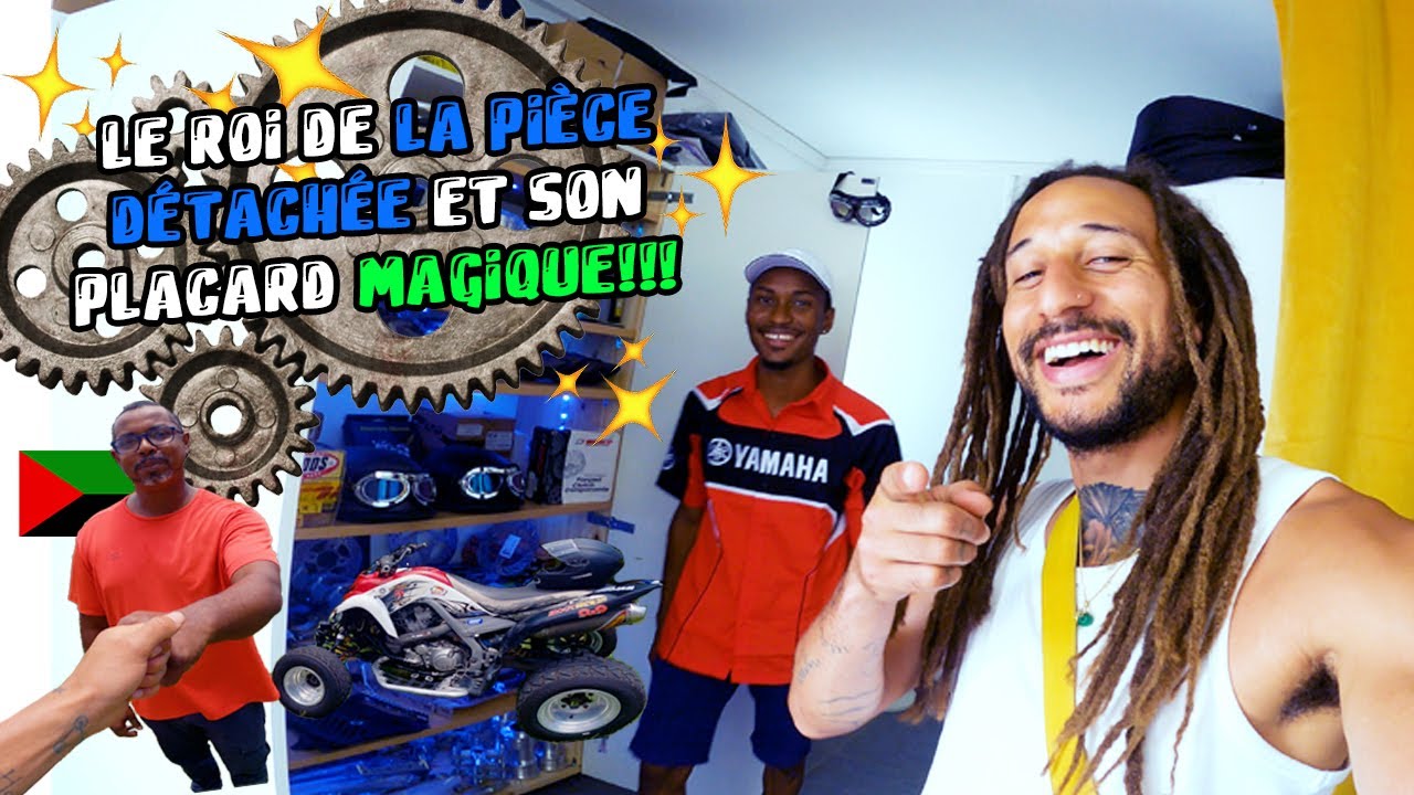 LE PLACARD MAGIQUE DE QUADY 🔮/ VISITE DU SHOP QUAD/MOTO + GUEST ( HERVE LE SOUDEUR 🛠️)