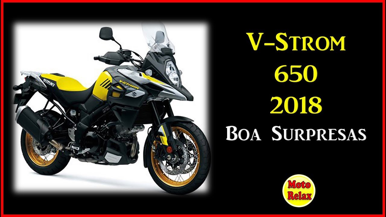 V-STROM 650 2018- TESTE RIDE! TODOS OS DETALHES!