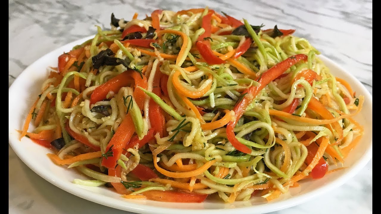 Кабачки По-Корейски Это Очень Вкусное и Красивое Блюдо Всем Рекомендую!!! / Korean  Zucchini