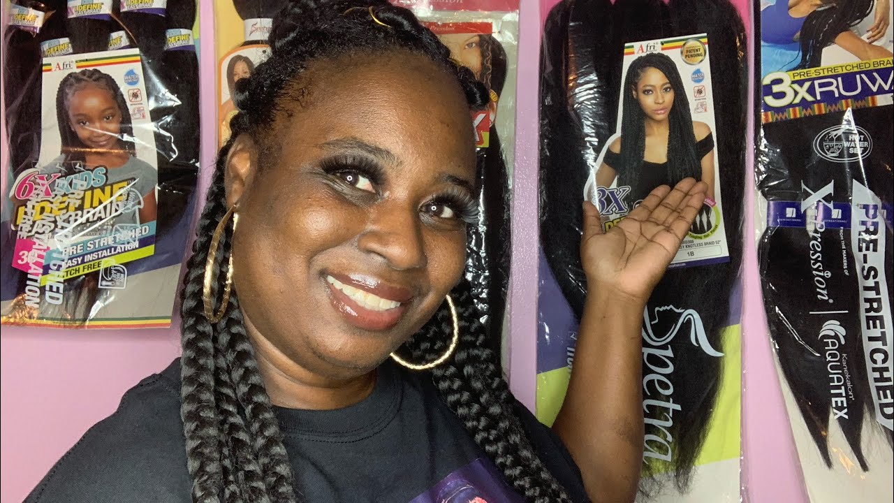 THE BEST BRAIDING HAIR FOR KNOTLESS & BOX BRAIDS