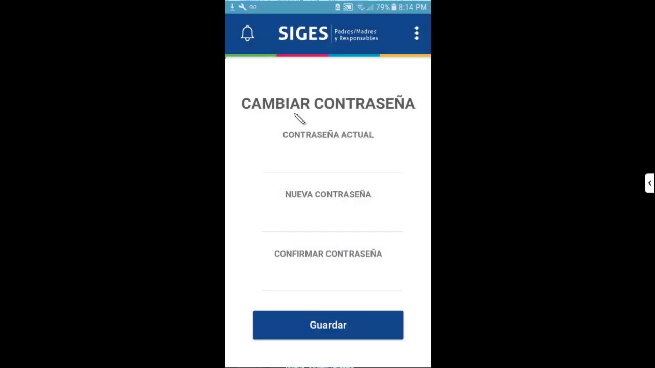 Instalación y uso de APP para RESPONSABLES de FAMILIA en siges