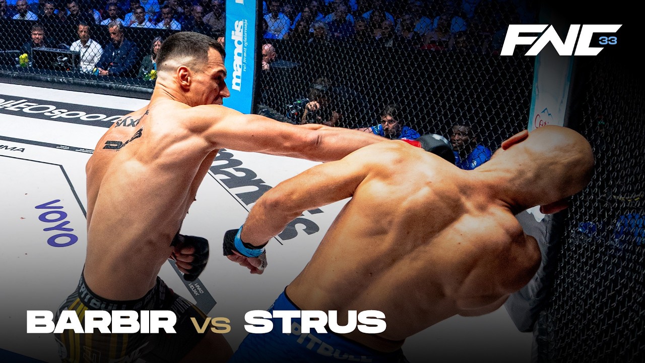 BARBIR vs STRUS  | FULL TITLE FIGHT | FNC 33 powered by SuperSport | Zagreb