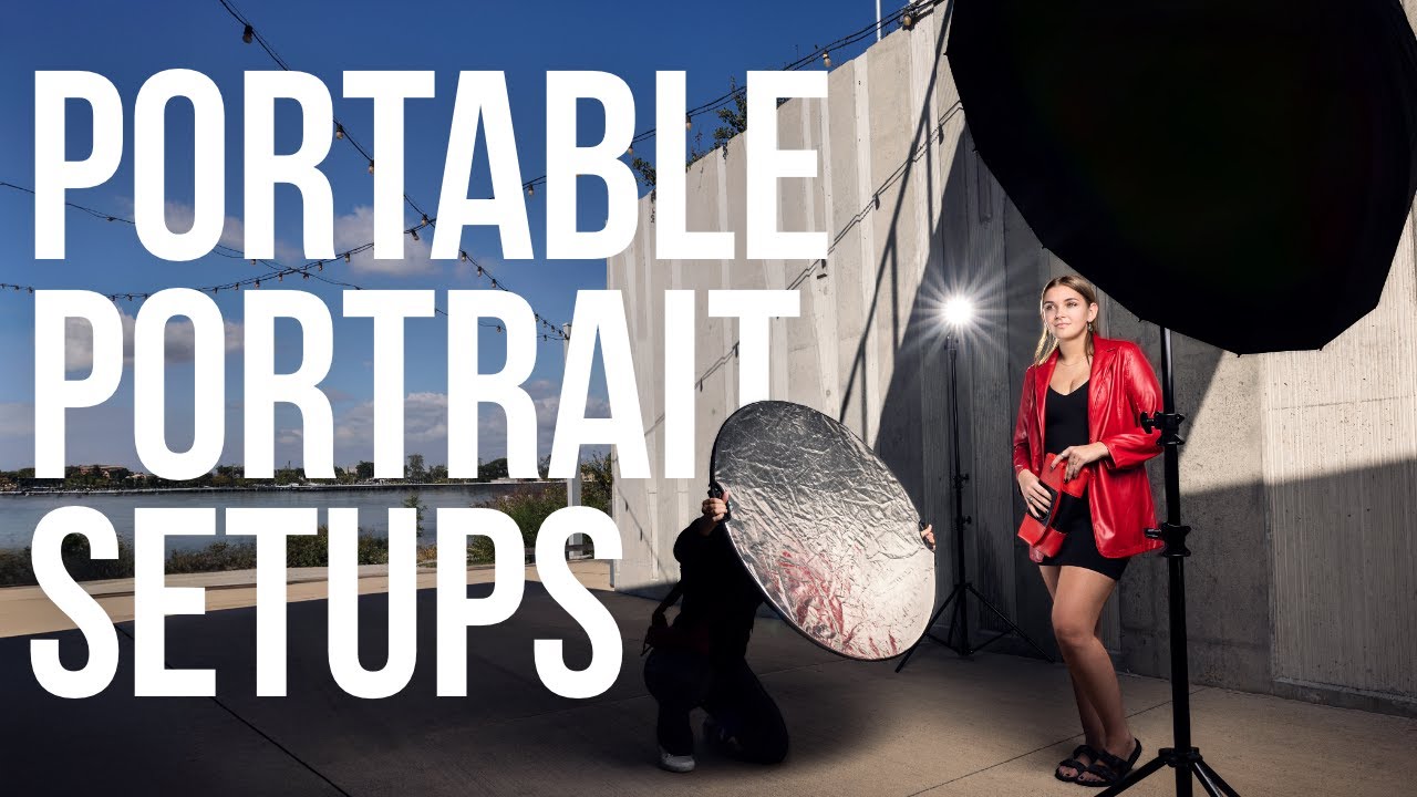 Portable Portrait Lighting On Location