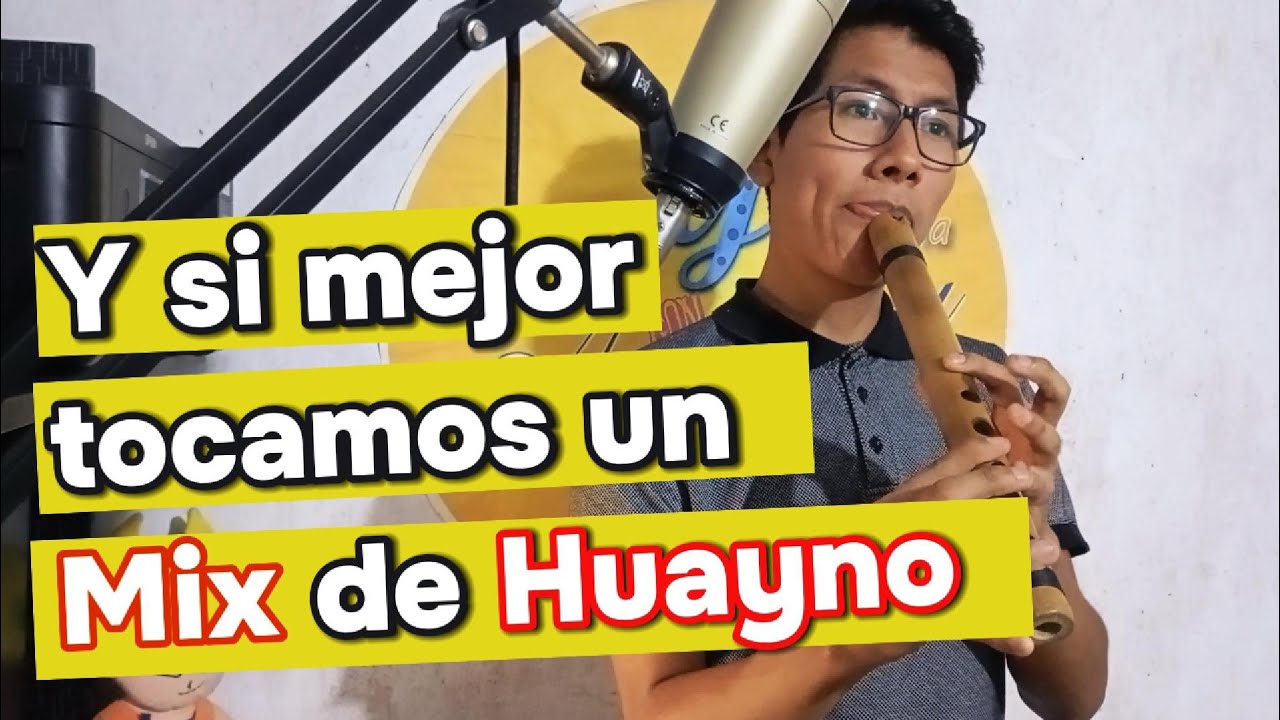 ✅Mix Huayno (Quena) Ojos azules - poco a poco - Mambo de machaguay😎✌️