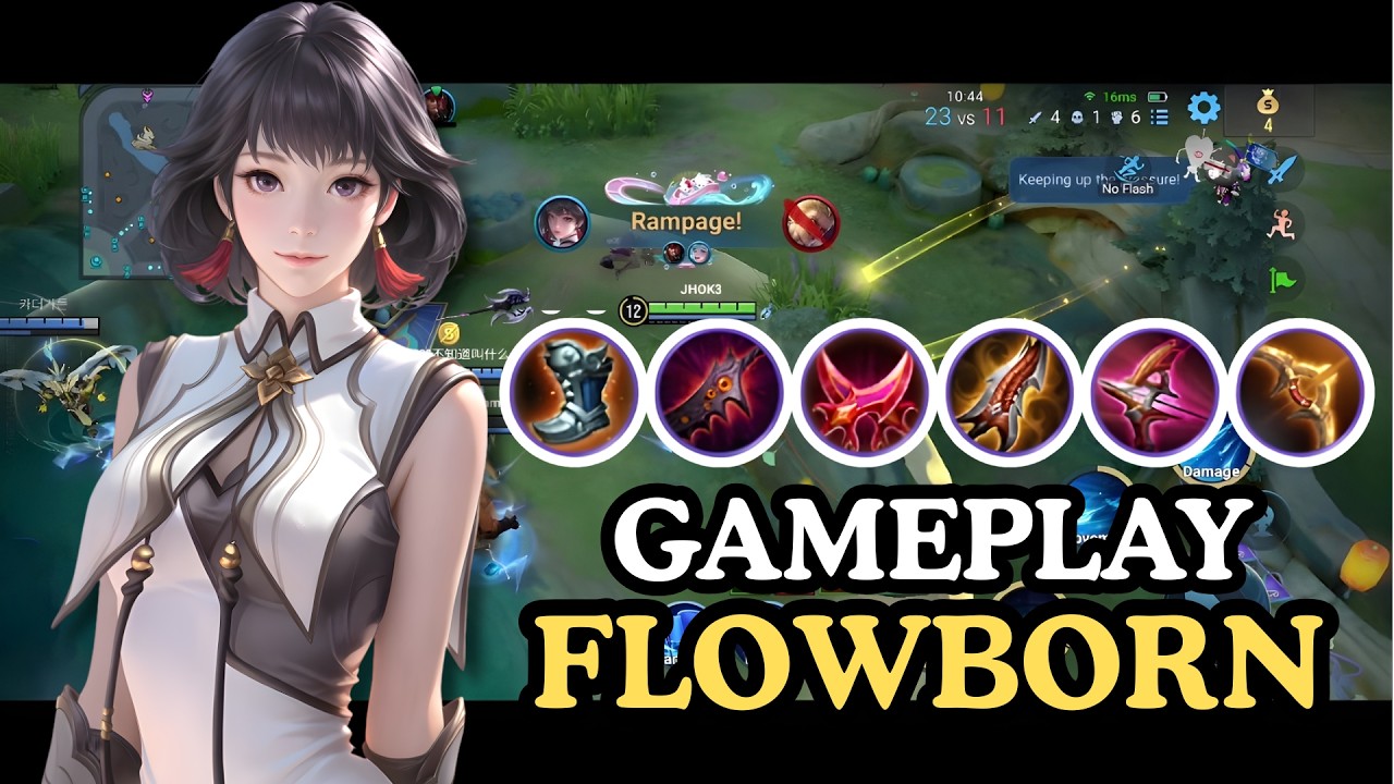 FLOWBORN MARKSMAN IS OP! ⚡ Insane Long Range Damage! | Honor of Kings