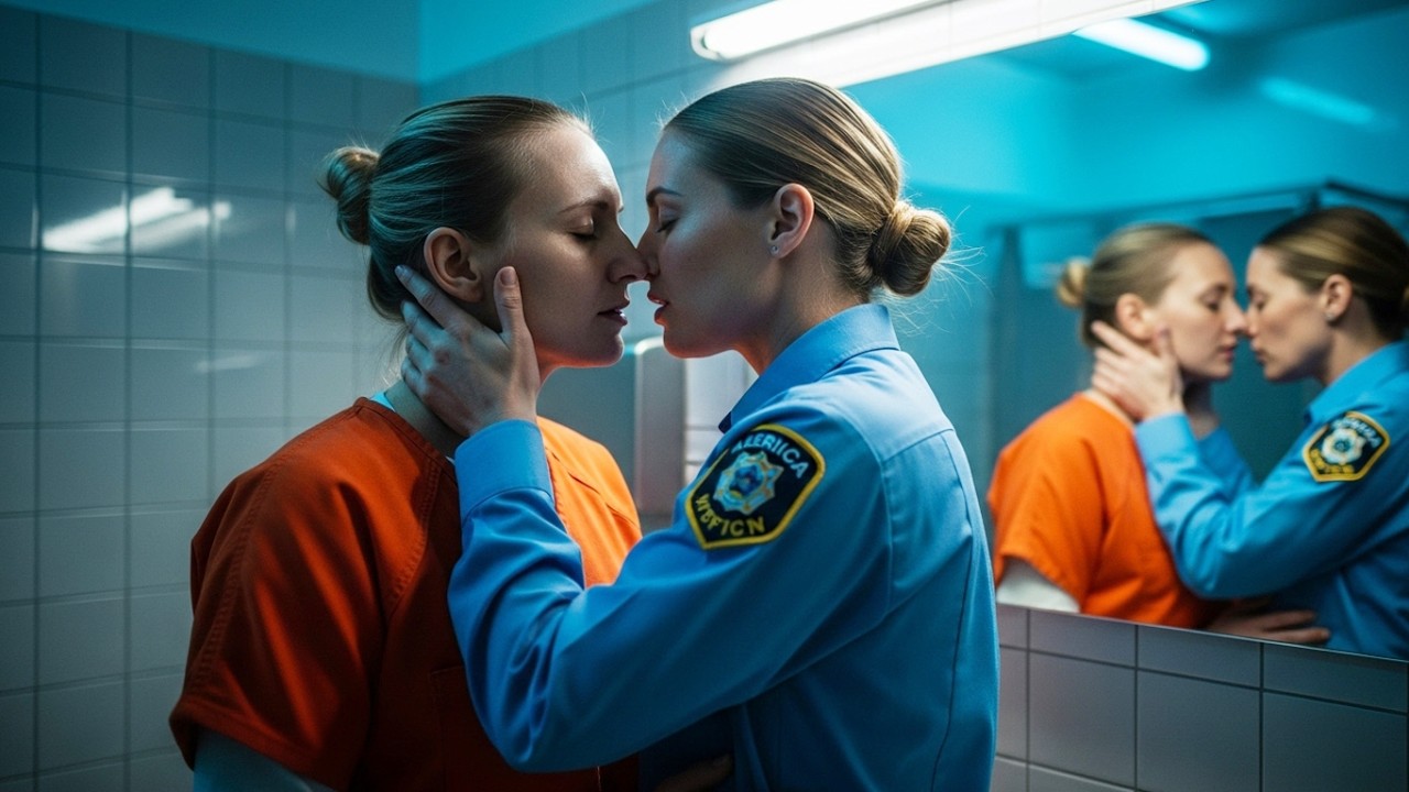 A Silent Forbidden Love Between a Female Officer and Her Inmate | Lesbian Love