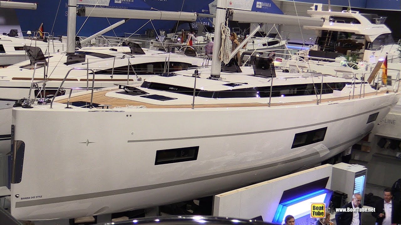 2019 Bavaria C45 Style Sailing Yacht - Deck and Interior Walkaround - 2019 Boot Dusseldorf