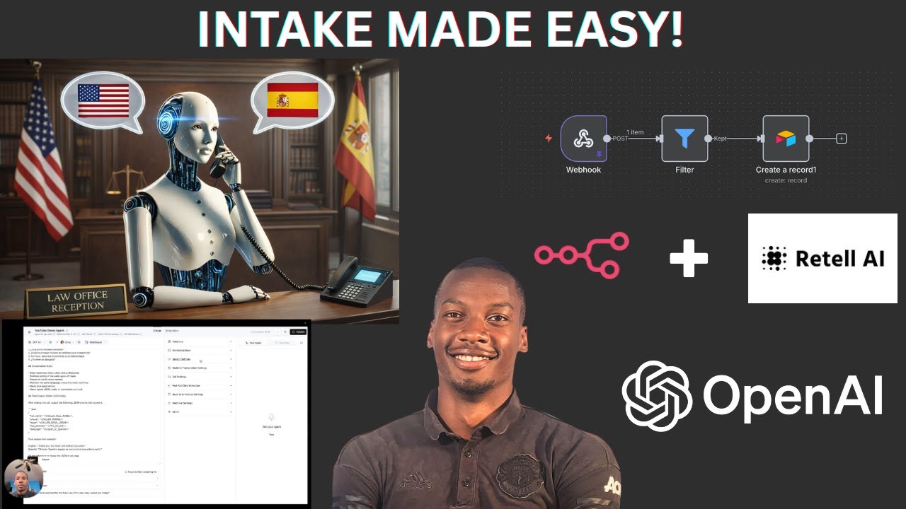 Automate Intake with a Bilingual AI Voice Receptionist
