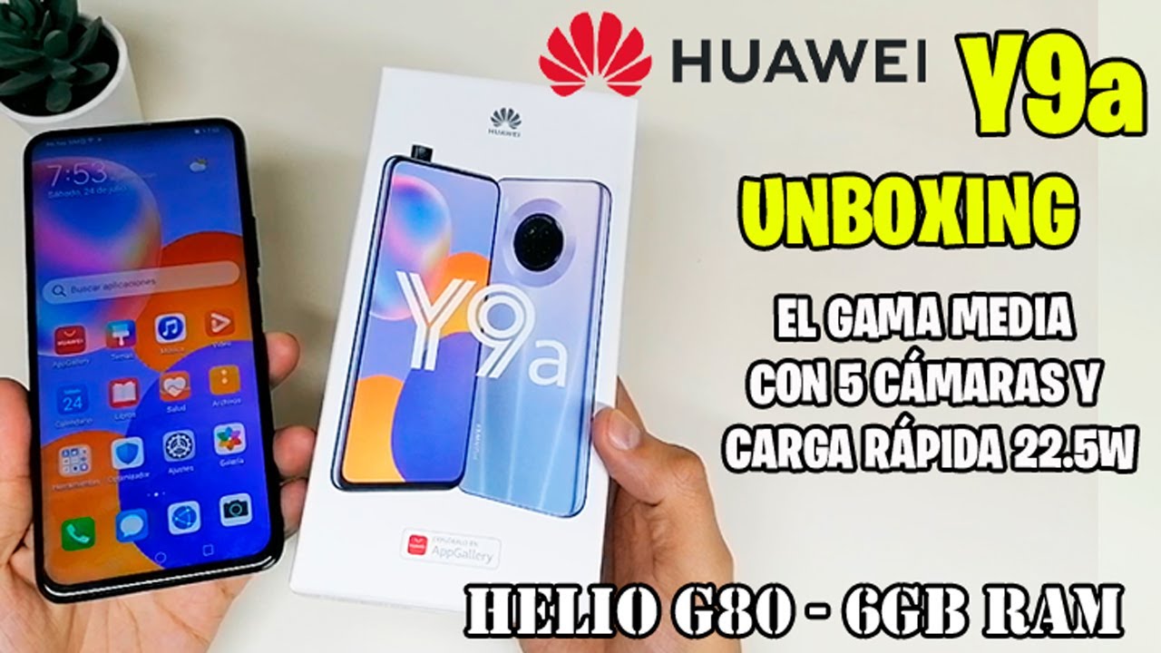 HUAWEI Y9a en Per&uacute;: Unboxing del gama media con 5 c&aacute;maras y carga r&aacute;pida 22.5W