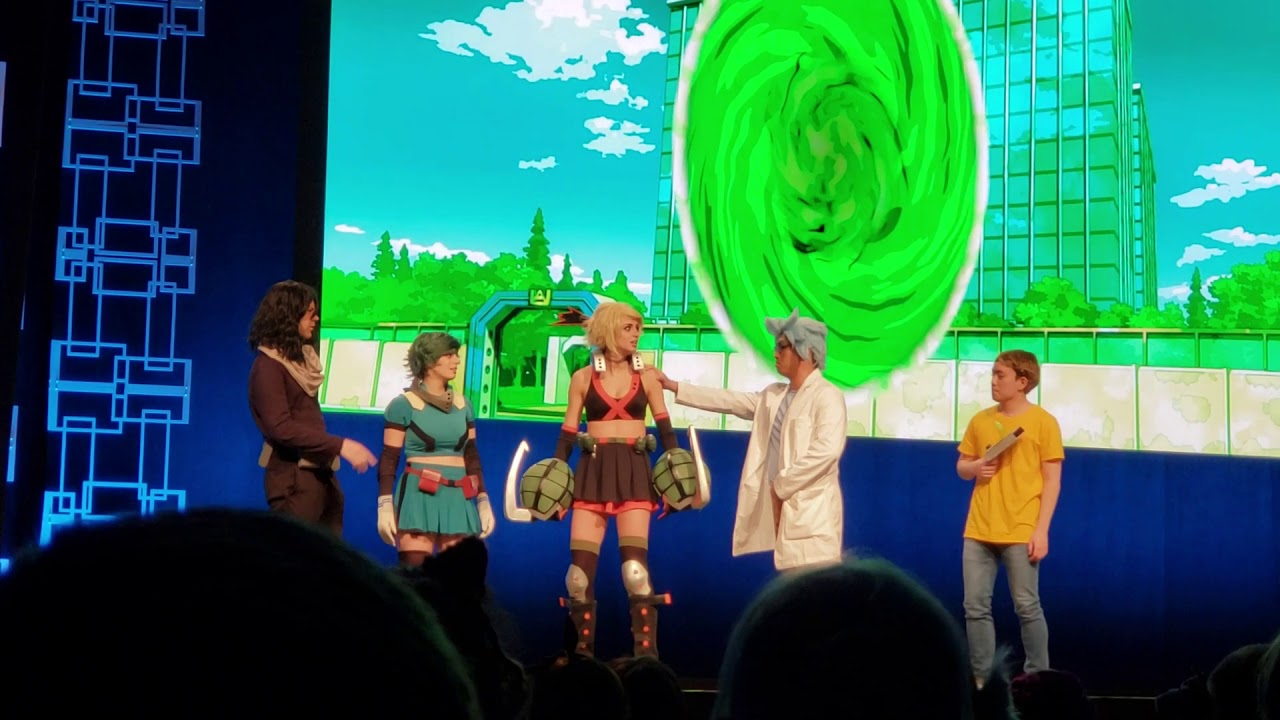 Anime Boston 2019 Masquerade - My Hero Academia mashup skit